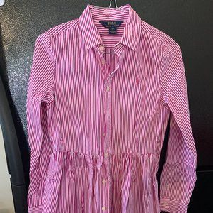 EUC Girls Polo Shirt Dress